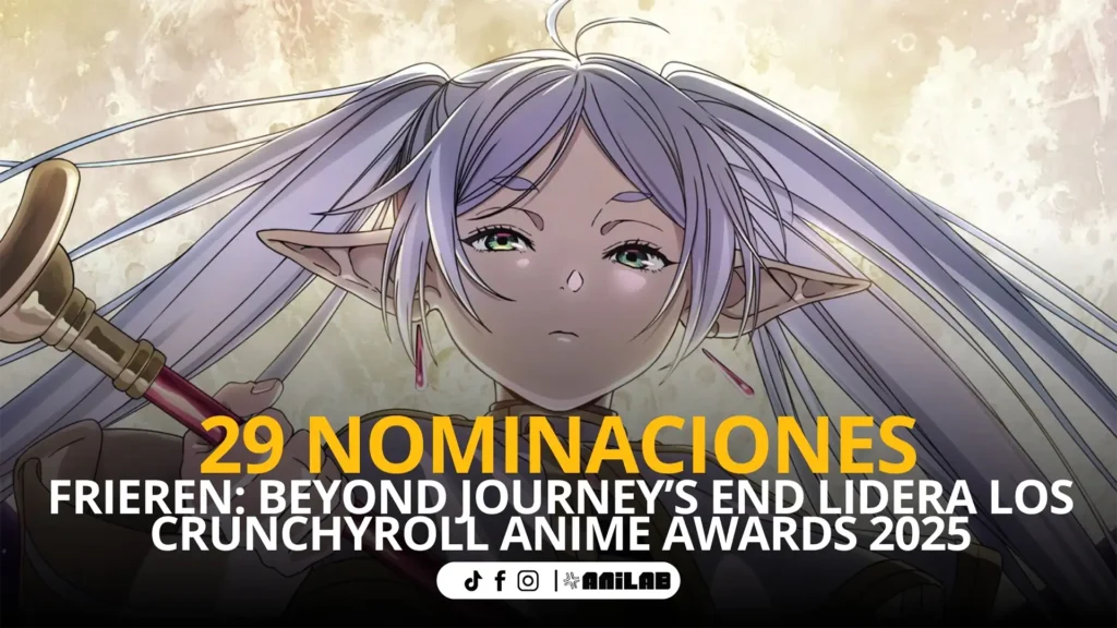 Frieren arrasa en los Crunchyroll Anime Awards 2025 con 29 nominaciones 7 Frieren arrasa en los Crunchyroll Anime Awards 2025 con 29 nominaciones