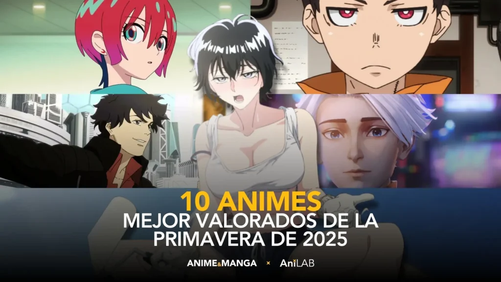 Los 10 animes mejor valorados de la primavera de 2025 4 Los 10 animes mejor valorados de la primavera de 2025